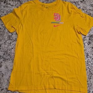 Nike San Diego Padres Short Sleeve T-Shirt Size Large